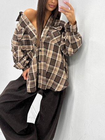 Spodnie sztruksowe - Czekolada