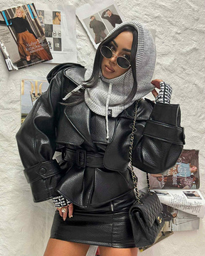 LA MILLA BALACLAVA KOMINOKAPTUR SZARA