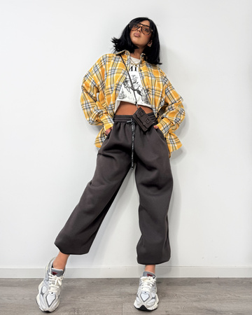 Koszula La Milla w kratę żółta