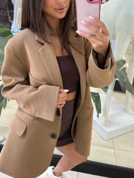 Damska marynarka Chicago - Camel