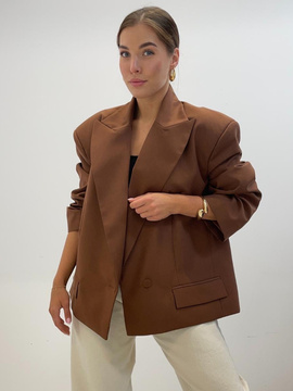 Damska marynarka RALPH - Miedziany