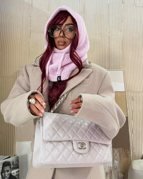 LA MILLA BALACLAVA KOMINOKAPTUR  RÓŻ