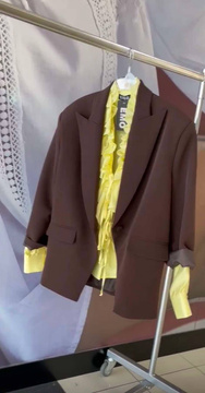 Damska marynarka LIROY - Czekoladowy