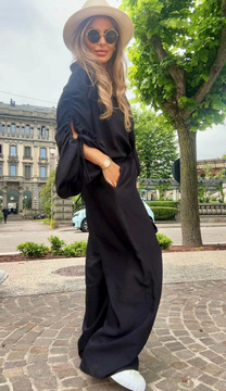 Komplet damski - Czarny