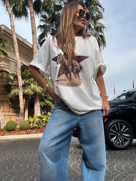 T-shirt damski - Texas