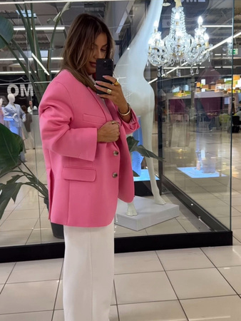 Damska marynarka Chicago - Róż