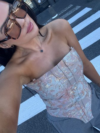 LA MILLA TOP GORSET SZNUROWANY 