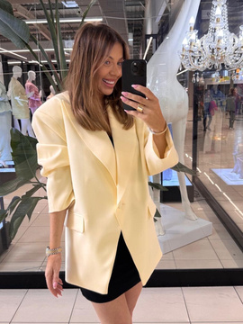 Damska marynarka LIROY - Maślany