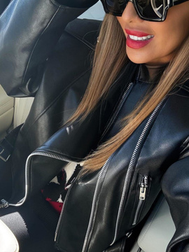 Ramoneska z ekoskóry