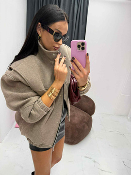 Kurtka BOMBERKA LA MILLA - beż