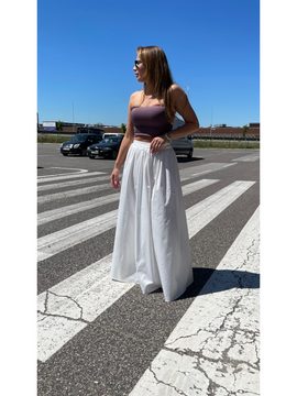 Spódnica Maxi - Biała