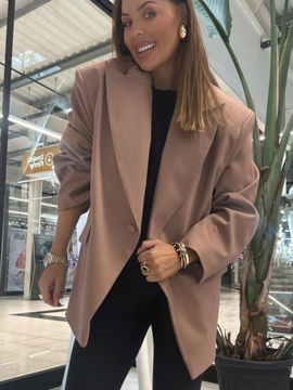 Damska marynarka LIROY - Cynamon