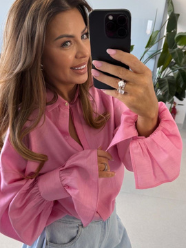 Koszula TENCEL- Róż