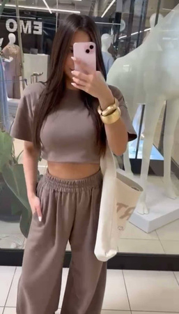 Spodnie dresowe - Masło