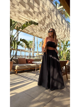 Spódnica Maxi - czarna