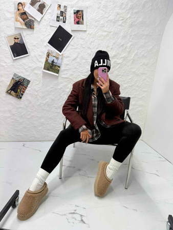 Marynarka średnia guziki baranek La Milla