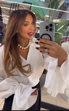 KOSZULA SATYNOWA EMO CZEKOLADA