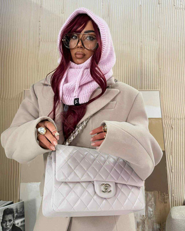 LA MILLA BALACLAVA KOMINOKAPTUR  RÓŻ