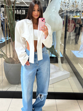 Marynarka York - Śmietana